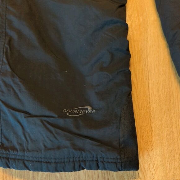 Obermeyer Sugarbush Ski Snowboard Pants Womens 14 Black Insulated Winter - Picture 5 of 8